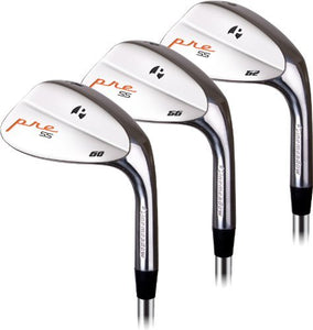 Pinemeadow Pre 3 Wedge Pack (Right-Handed, Steel, Regular, 52/56/60-Degrees)